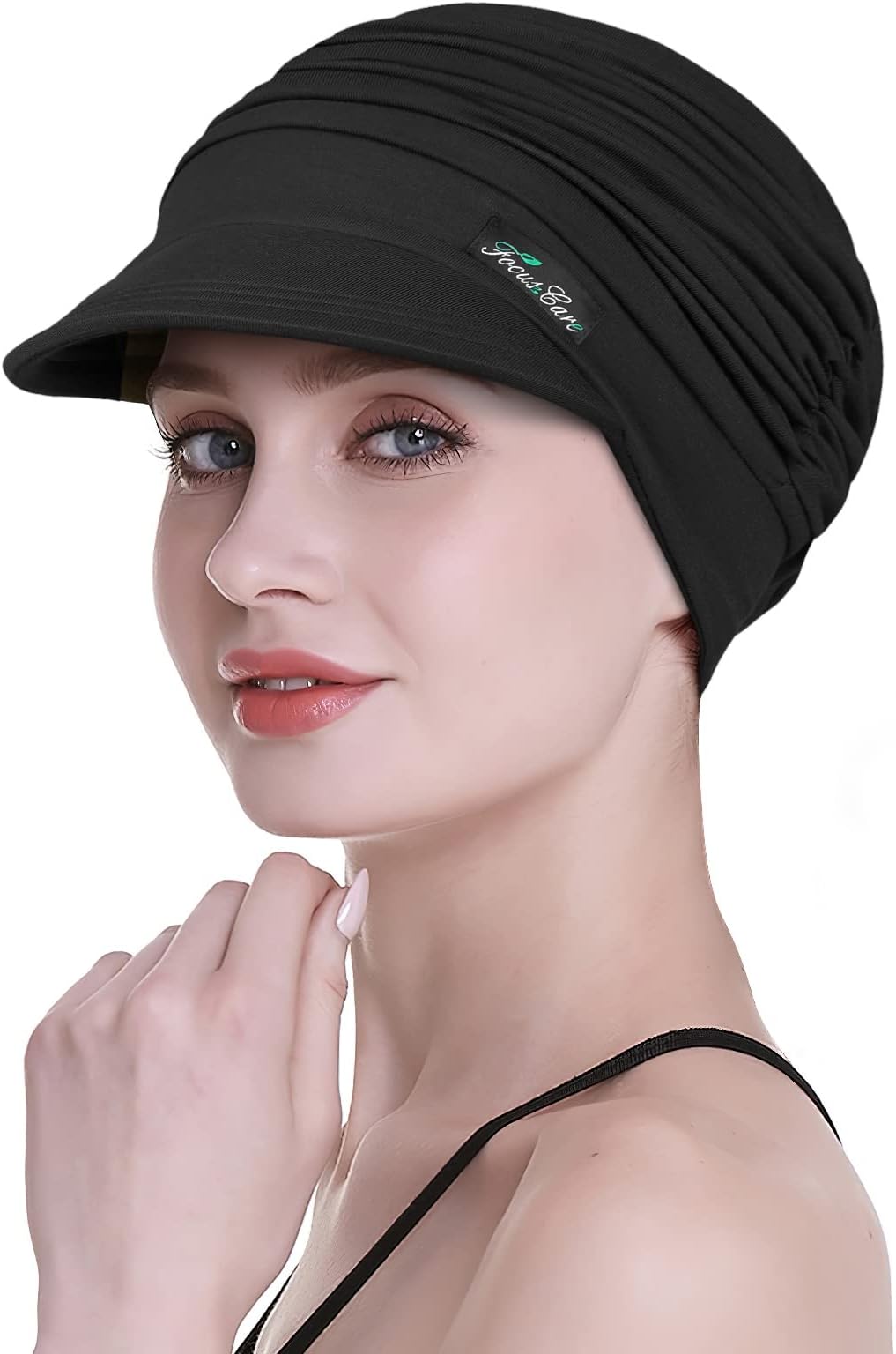 Soft Hats for Chemo Women Bamboo Baseball Cap Hair Loss Turbans