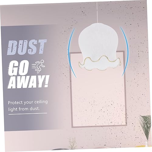 Miniatura 3 de DOITOOL Pantalla de cristal para lámpara de mesa, cubierta de pantalla de vidrio esmerilado, pantalla de vidrio de repuesto, pantalla decorativa,