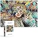 CRUNY Quadri Puzzle 1000 Pezzi Arte Moderna, Ragazza - Puzzle Adulti Arte - Puzzle Modern Art, Regalo Perfetto - Puzzle Bellissimi Adulti di Alta Qualità - Puzzle Opere D'Arte 1000 pezzi