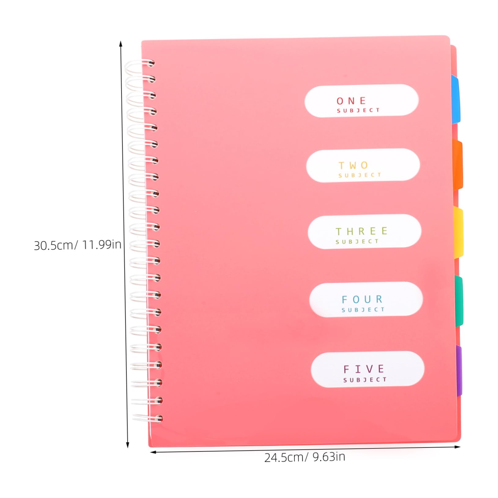 2 Stück Spiralblock Notizbuch Seiten Liniert Schreibheft Praktisches Notepad für Arbeit Büro Schüler Lehrer Organizer