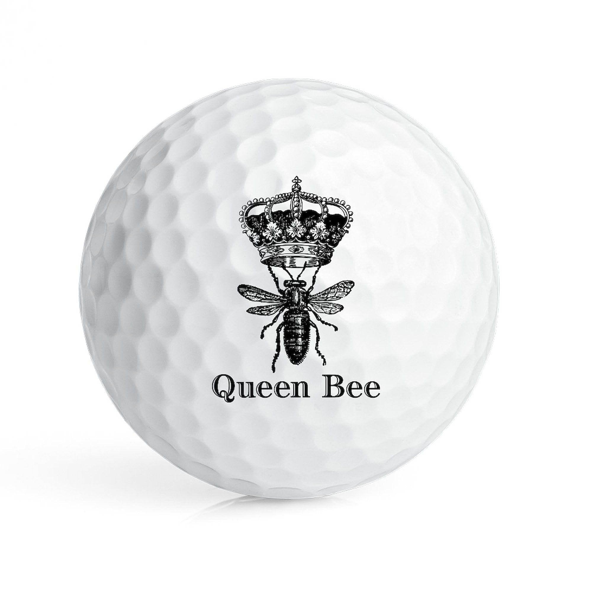 CafePress Queen Bee Novelty Golf Balls (Pk of 6)