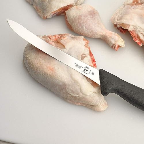 Vista 103 de Mercer Culinary BPX - Cuchillo para desollar cordero, 5 pulgadas