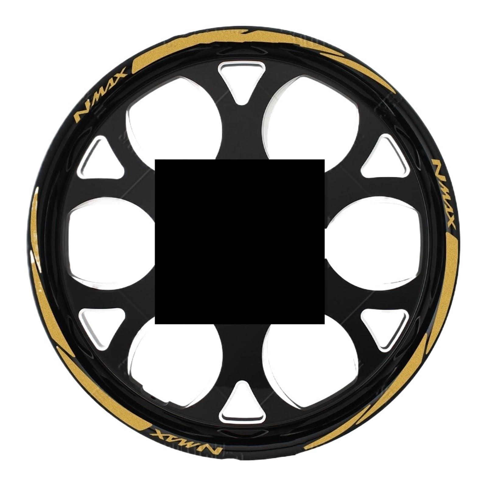 Reflective Sticker Motorcycle Accessories Wheel Sticker Hub Decals Rim Stripe Tape for NMAX 155 for Nmax 160 for Nmax 125
