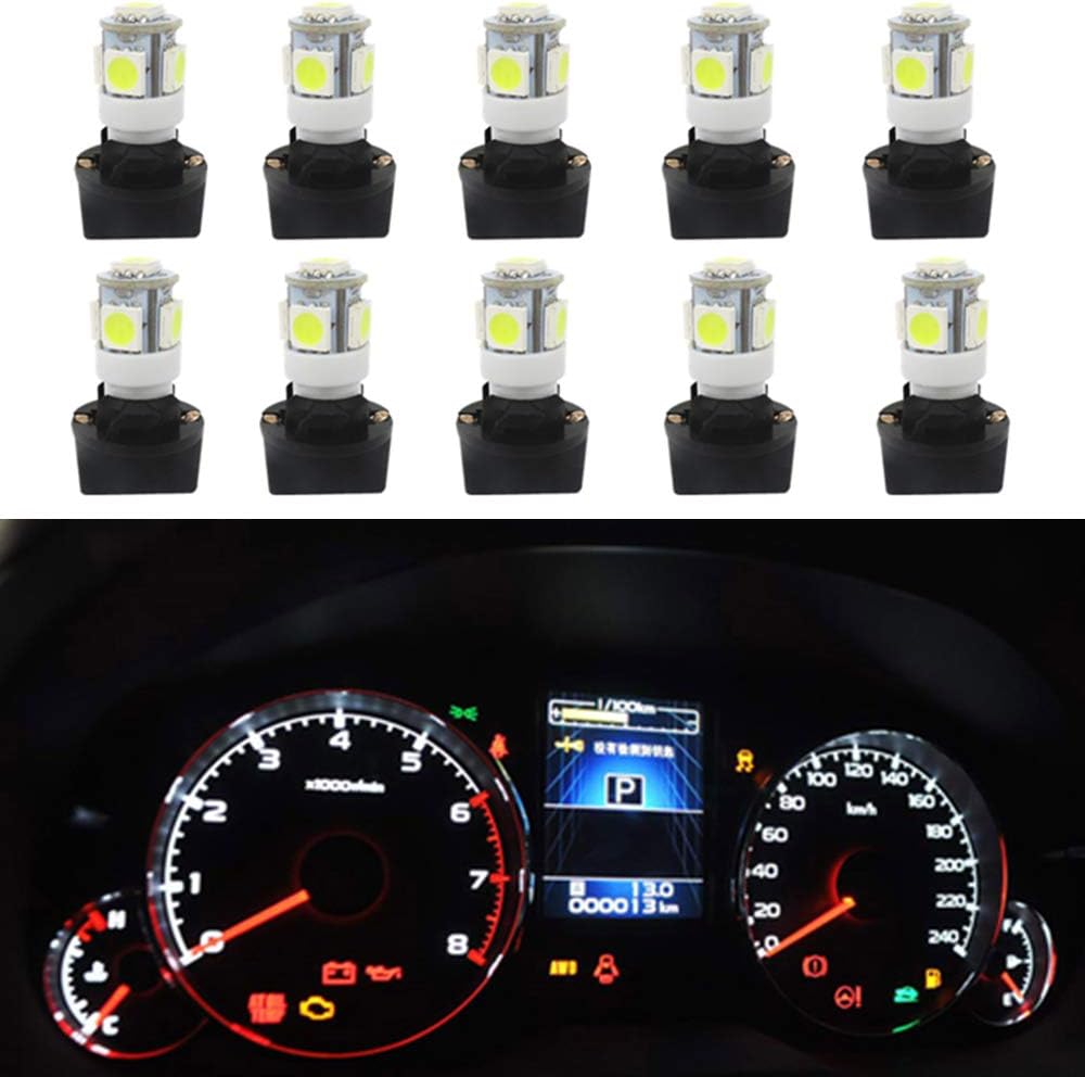 WLJH T10 194 LED Light Bulb 168 LED Bulb Bright Instrument Panel Gauge Cluster Dashboard LED