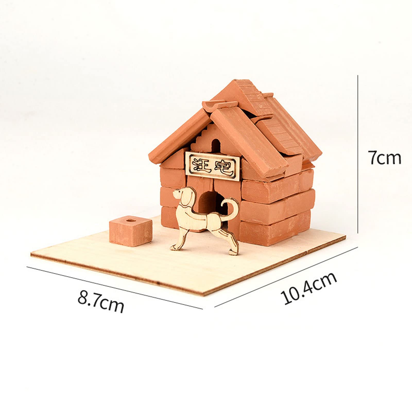 Garneck 100 Miniladrillos Grises Para Manualidades, Casas De Muñecas, Modelismo Y Proyectos De Bricolaje En Miniatura