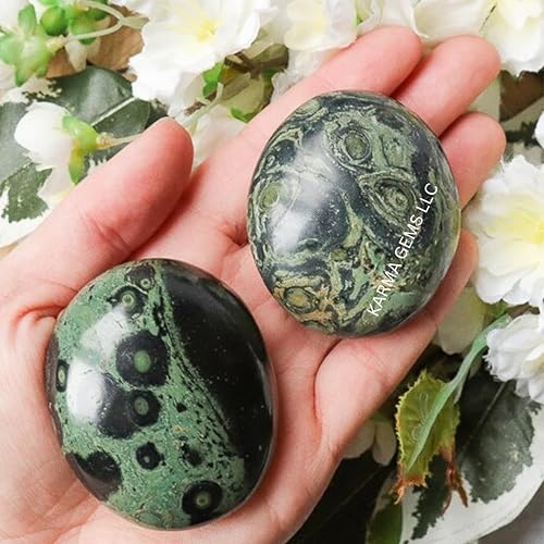 Miniatura 6 de Piedras naturales ovaladas para preocupación, piedra energética de bolsillo de palma, cristal curativo, piedra de pulgar de preocupación, bolsillo