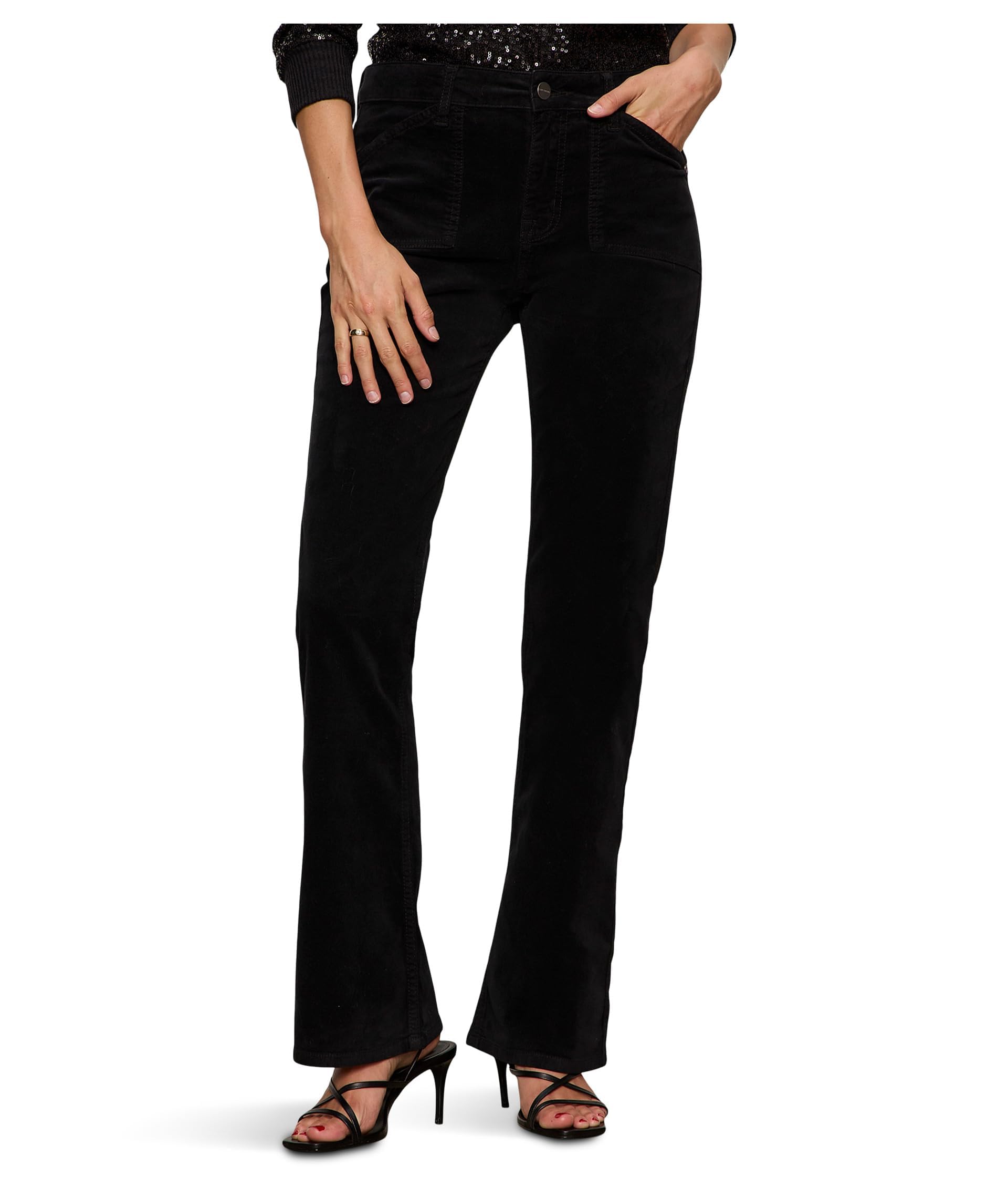 Sanctuary Womens Velveteen Brook Bootcut