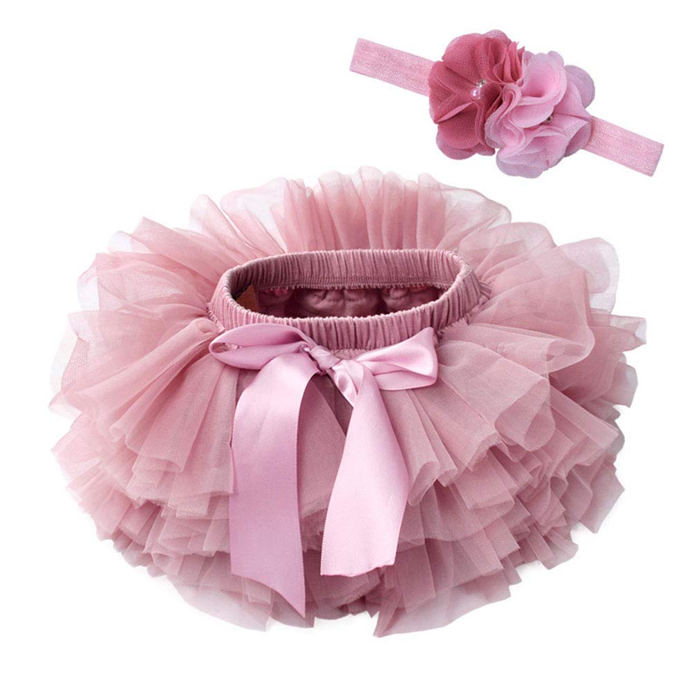 Tutu Röcke Baby Mädchen Super süße Tüllrock Minirock Prinzessin Rock + Stirnband Kleid Outfits Fotografie Geburtstag