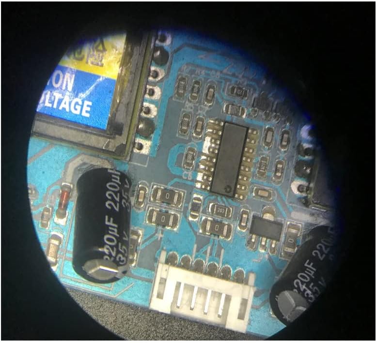 Miniatura 3 de Kit de accesorios para microscopio Cámara de preparación de diapositivas Negro Plástico 7X-45X Continuar Zoom Cabezal de microscopio con adaptador