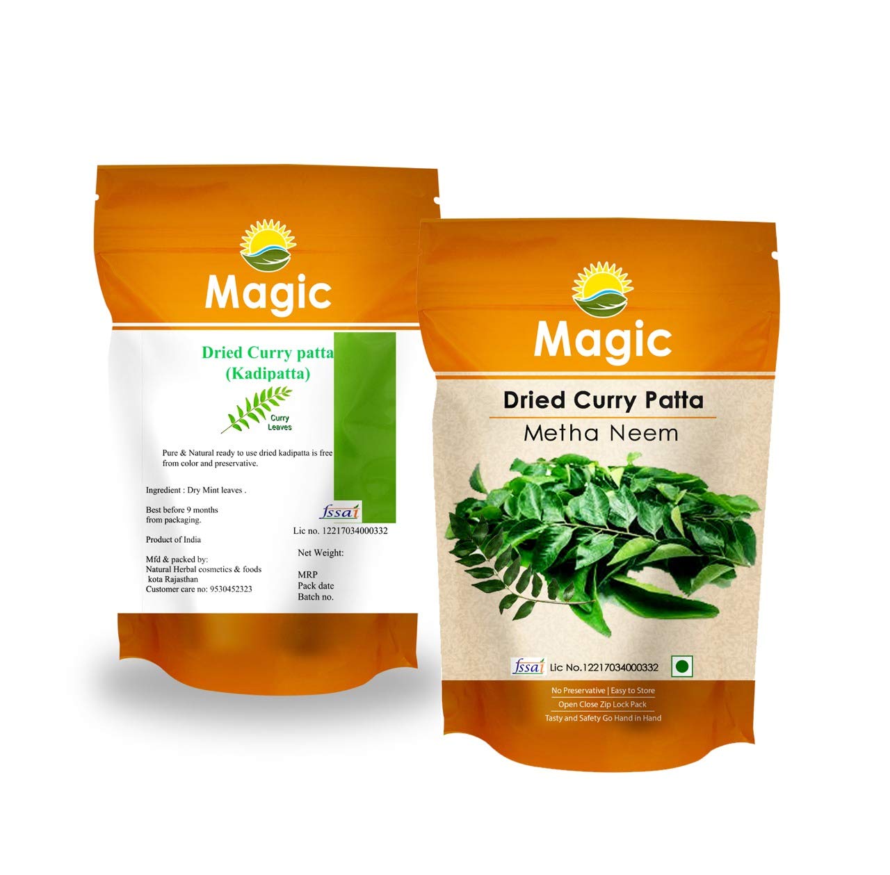 Magic Dry Curry Leaves / Dried kaddi patta / metha neem Organic 200 g (Pack of 8) (B09ZYS9V9P) Amazon Price History, Amazon Price Tracker