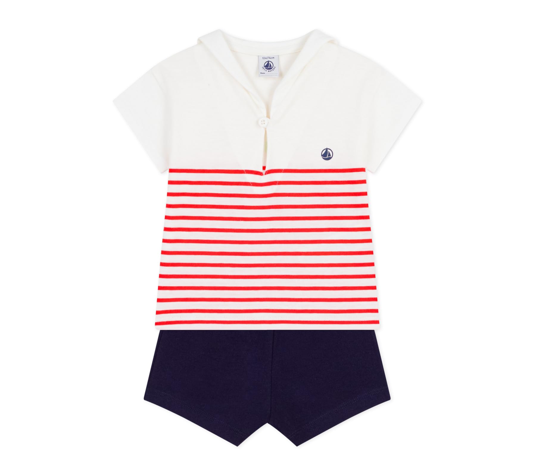 Petit Bateau A0f3v Abbigliamento GIORNO Bimbo 0-24