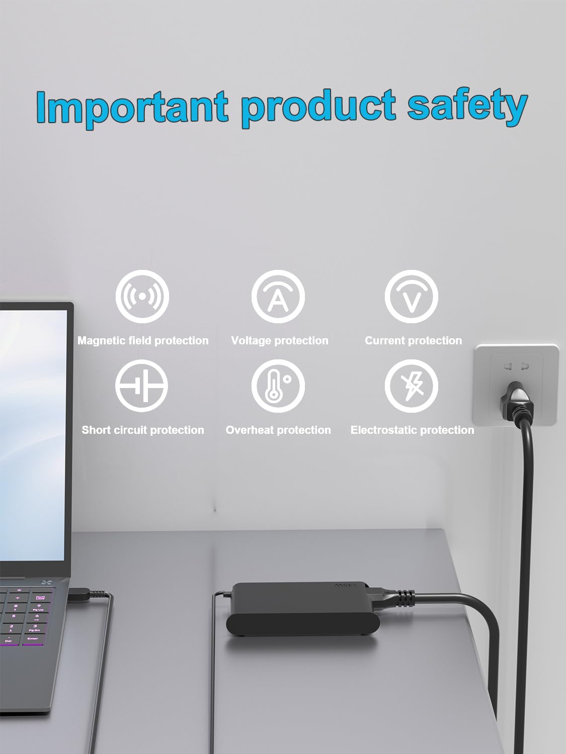 135W USB-C Chargeur pour Lenovo ThinkPad Z16 P16s P15s P14s E16 E15 E14 T16 Yoga/Slim Pro 9 7 6 7i 9i Book 9 ThinkBook 16 14p 14 15 14s IdeaPad Slim/Pro 9 7 5 Legion 9 Ordinateur Portable ADL135YSDC3A