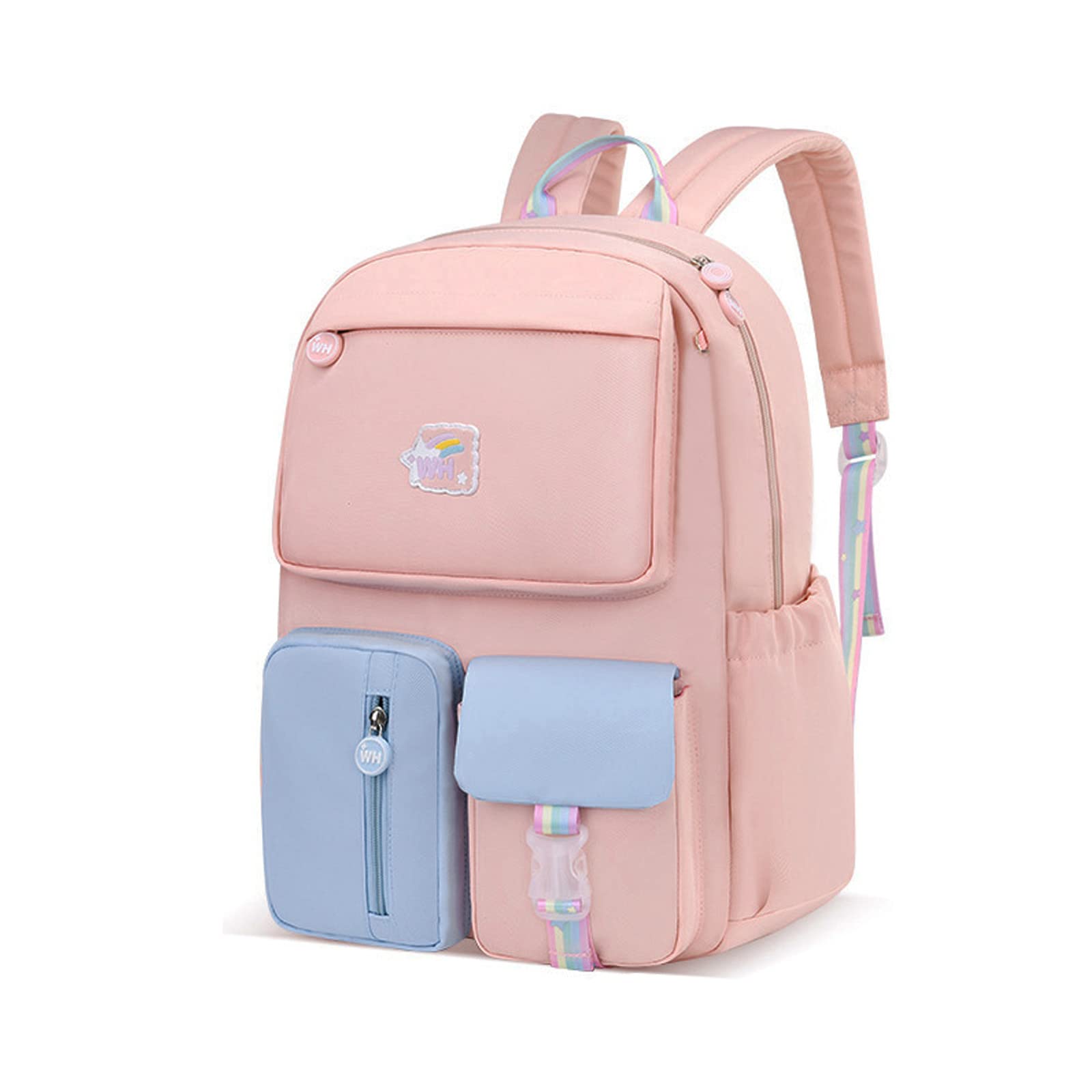 FANDARE Mochilas Infantiles Mochilas Escolares Niños Niñas Juveniles Mochilas escolares para 3-6 Grado Estudiante Viaje Hiking Daypacks Impermeable Nylon