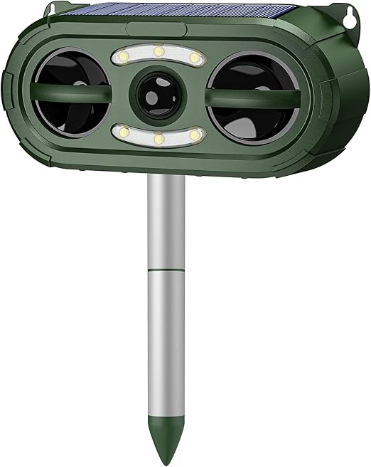 Amazon 多機能 超音波 動物撃退器 Kimwood 猫よけ 害獣撃退 超音波 ソーラー充電 5つ撃退モード Usb充電 電池給電 Ip54防水防塵 猫よけグッズ 糞被害 鳥害対策 猫除け 鳥除け 犬除け ネズミよけ 害獣 害虫対策器 Amazon 多機能 超音波 動物撃退器 Kimwood 猫よけ 害獣撃退 超音波 ソーラー充電 5つ撃退モード Usb充電 電池給電 Ip54防水防塵 猫よけグッズ 糞被害 鳥害対策 猫除け 鳥除け 犬除け ネズミよけ 害獣 害虫対策器