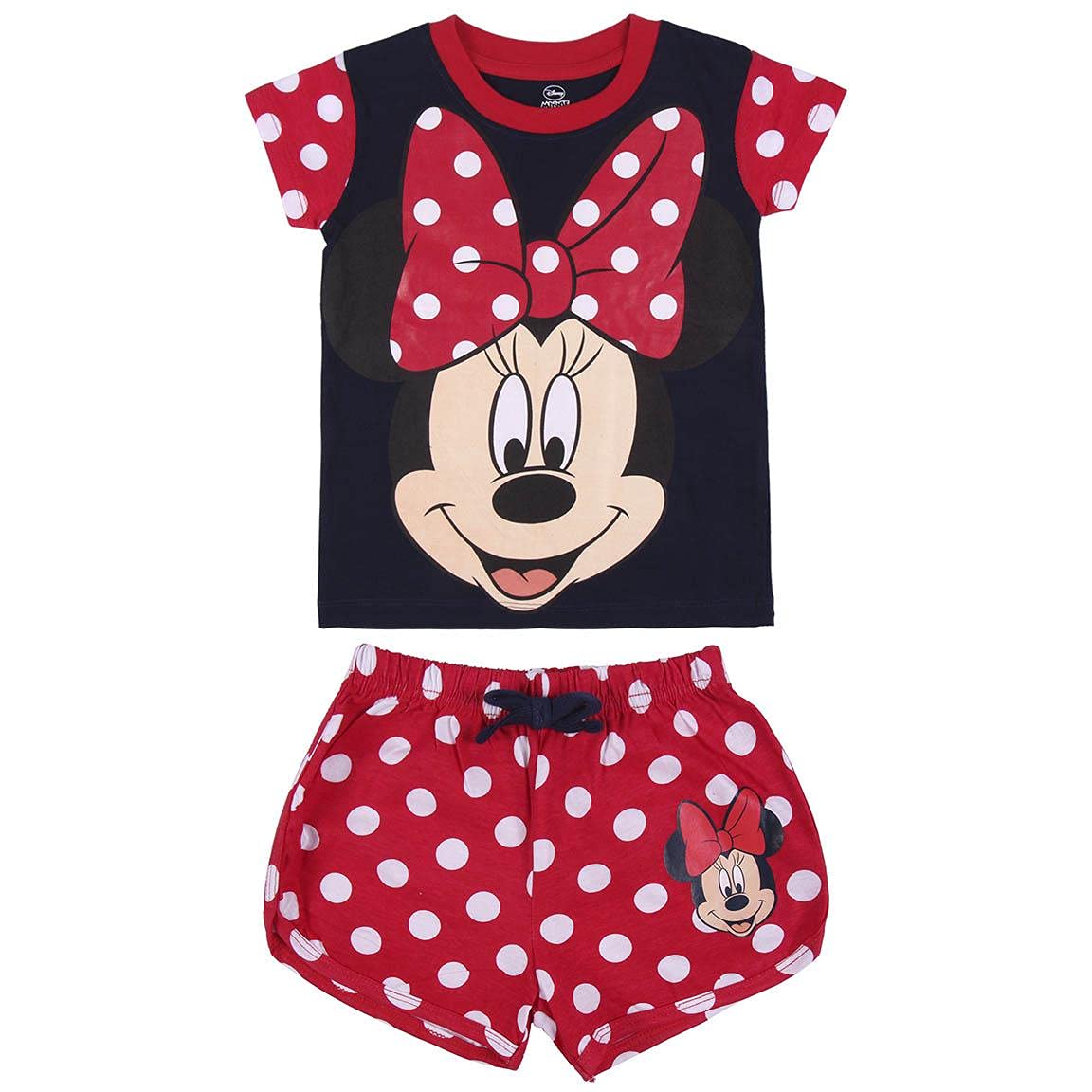 CERDÁ LIFE'S LITTLE MOMENTS Pijama de Verano Minnie Mouse Conjuntos de Pijama Niñas (Pack de 1)