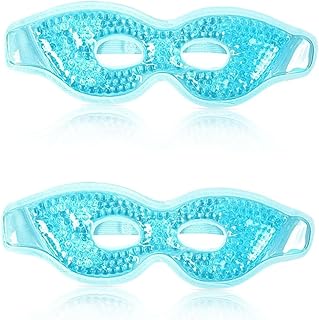 Healvian 2pcs ice mask cold pads hot masks under eye mask cooling sleep mask sleeping mask women skin care supplies Puffy Eyes Eye Mask Sleeping Eye Patch travel pvc household products