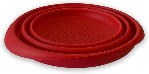 Miniatura 2 de Better Houseware 732R Colador, estándar, rojo