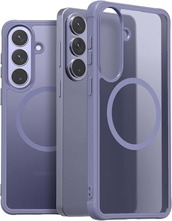 araree Duple M Armor Case for Samsung Galaxy S26, Magnetic Compatible Slim Protective Cover, Qi2 Ready, Military Grade Drop Tested, Anti-Slip Grip PC TPU Case Violet, Galaxy S26 Ultra