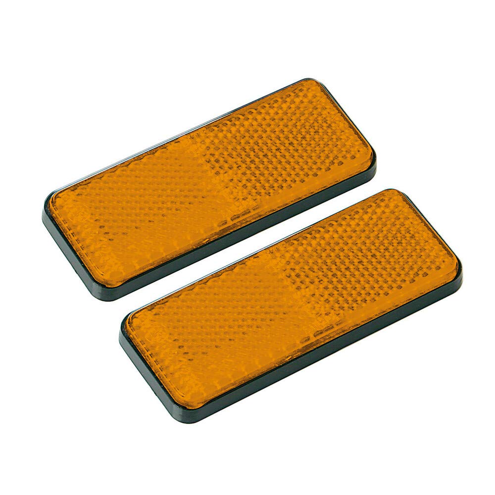 Lampa 20541 Pair Reflective Orange Rectangular Approved