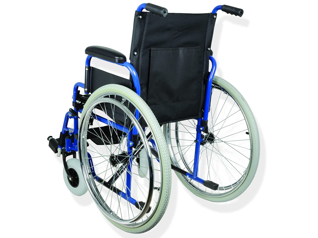 Carrozzina Oxford, seduta 51 cm, sedia a rotelle per anziani