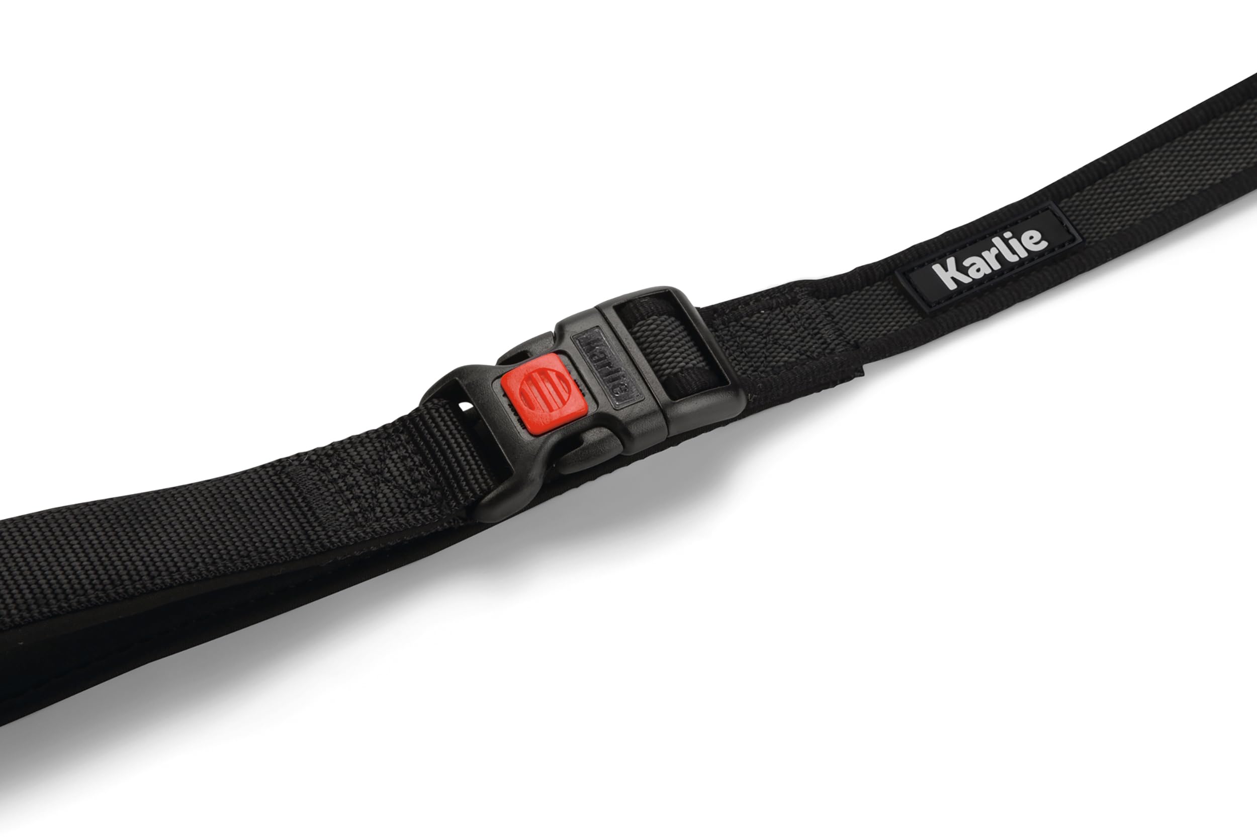 Karlie Art Sportiv Premium Suchleine, Hundeleinen, Nylon, Schwarz, 5 m x 2,5 cm