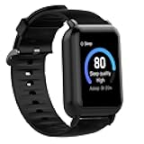 Compatible for 3Plus Vibe Plus Band, Silicone Replacement Soft Band Wristbands Straps with Stainless Steel Buckle for Compatible for 3Plus Vibe Plus/Vibe + Smartwatch