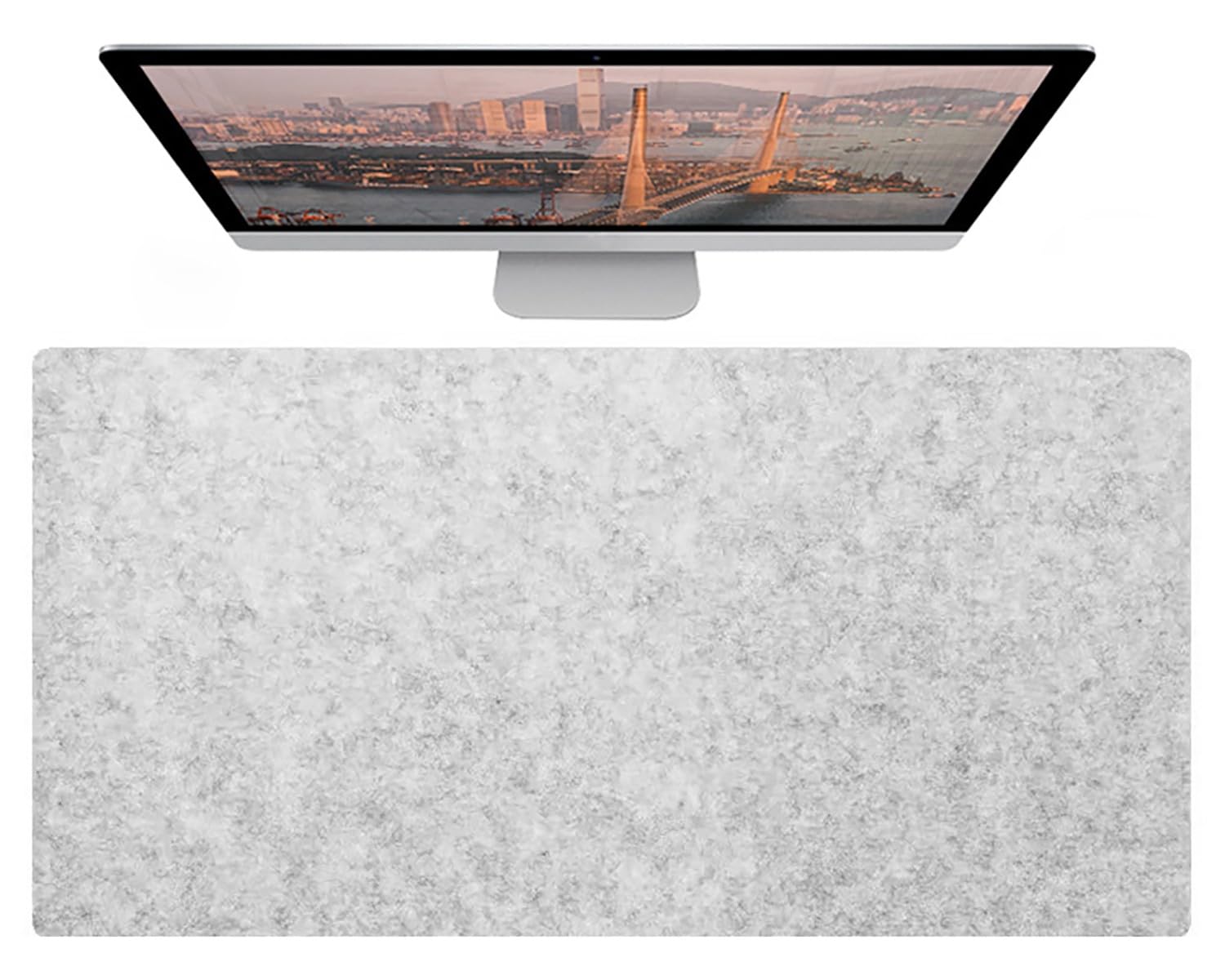 140x70cm Filz-Schreibtischunterlage im Büro für Tastatur und Maus