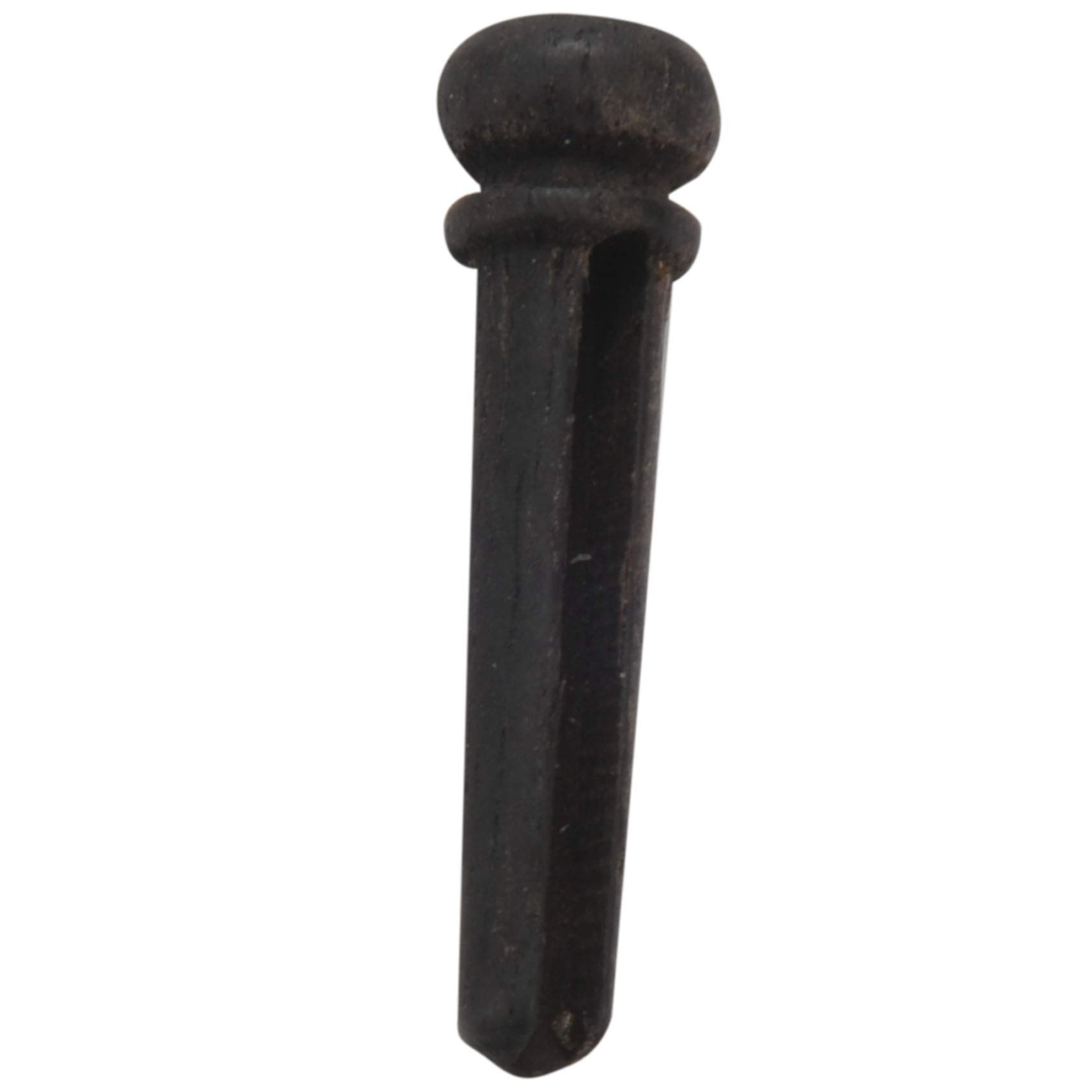 6pcs Perni di Chitarra di Ponte Folk in Ebano Intarsiato Abalone DOT per Chitarra a Sei Corde