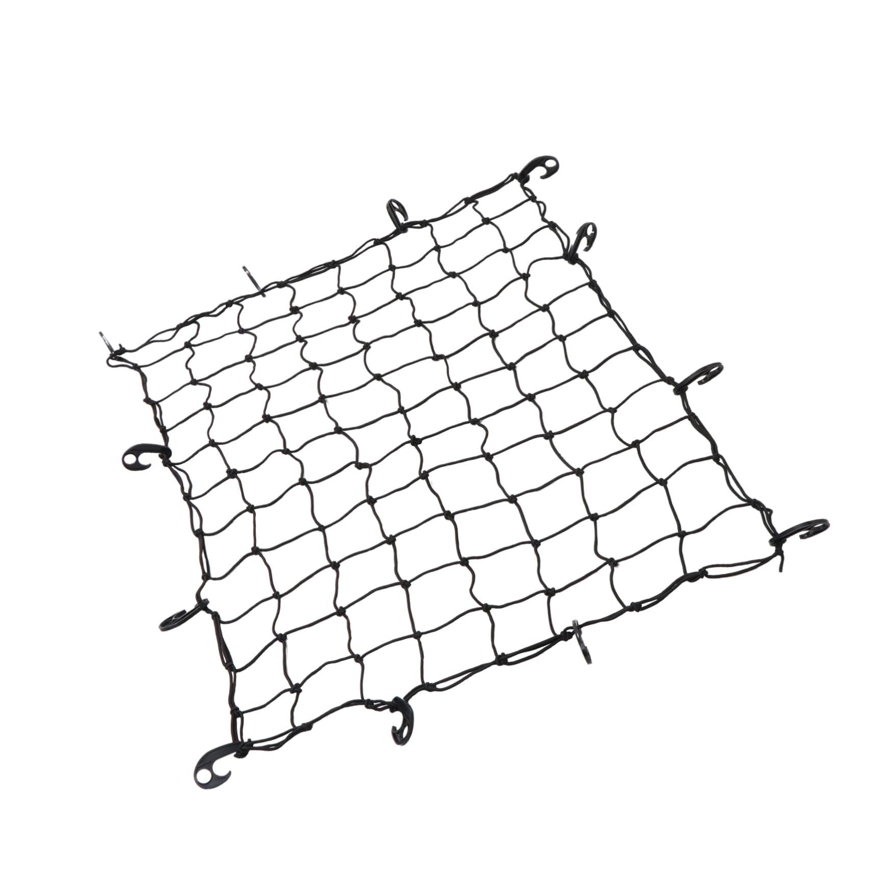 Anneome Rete Portabagagli per Auto 120x90 Cm in Gomma Nera | Bagagli su Portapacchi e Supporto da Tetto, Facile da Usare, Robusta e Protettiva