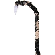 Black Cow Nursery Crib Mobile Arm Cover Baby Crib Mobile Bed Bell Holder Cover Infant Music Box Toy Holder Cover Wind Chime Bracket Fabric Cover for Crib Mobile Arm DIY Mobile 54" Long