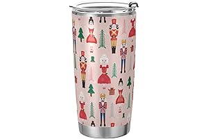 Christmas Tumbler Nutcracker Mask Insulated Coffee Mug