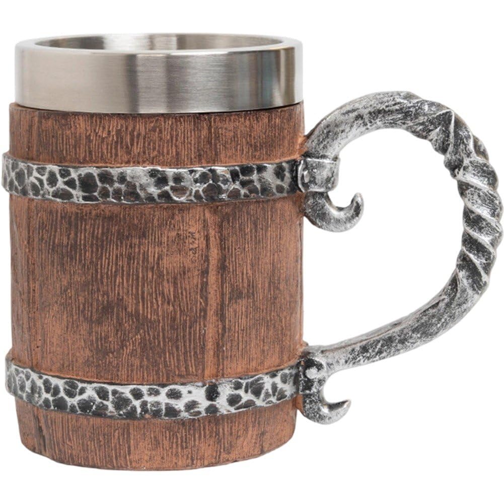 Jarra de cerveza medieval para tus noches de juegos y decoración de bar en casa