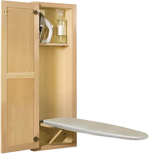 Nueva Hide Away Sup400 - Tabla de planchar empotrada de madera de la serie Suprema