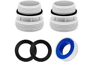 40mm to 1 1/2 Inch Pool Connectors for Intex Hayward Coleman Above Ground Pool