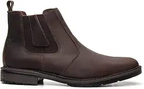 Botina Masculina Couro Legítimo premiun chelsea comfortavel macia