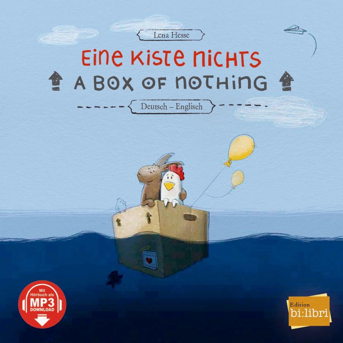 Eine Kiste Nichts (Deutsch-Englisch): Zweisprachiges Kinderbuch mit MP3-Hörbuch zum Herunterladen