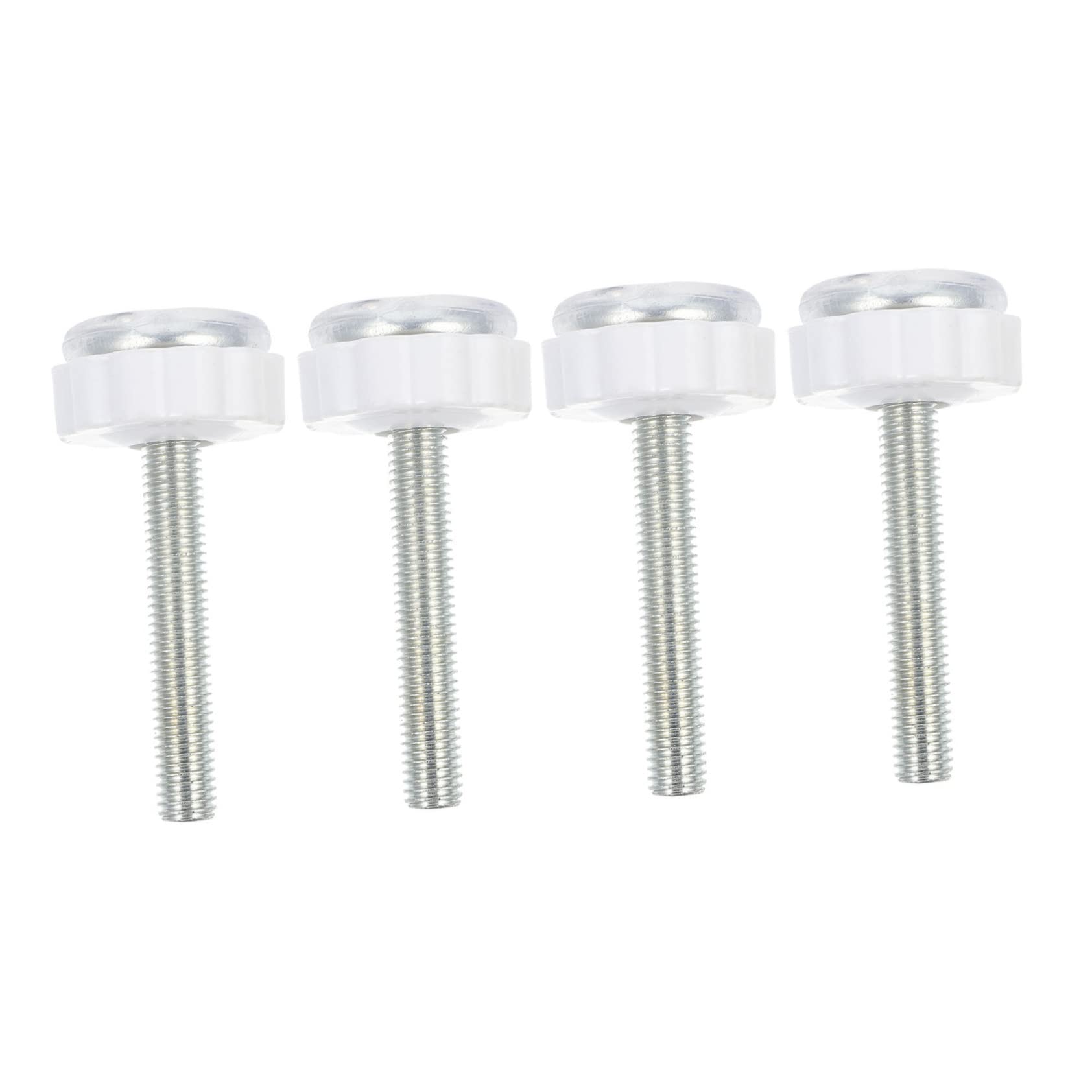 KsngTixe 4PCS Threaded Spindle Rods For Safety Gates – Heavy Duty Gate Hardware For Child & Pet Security, M10 Size