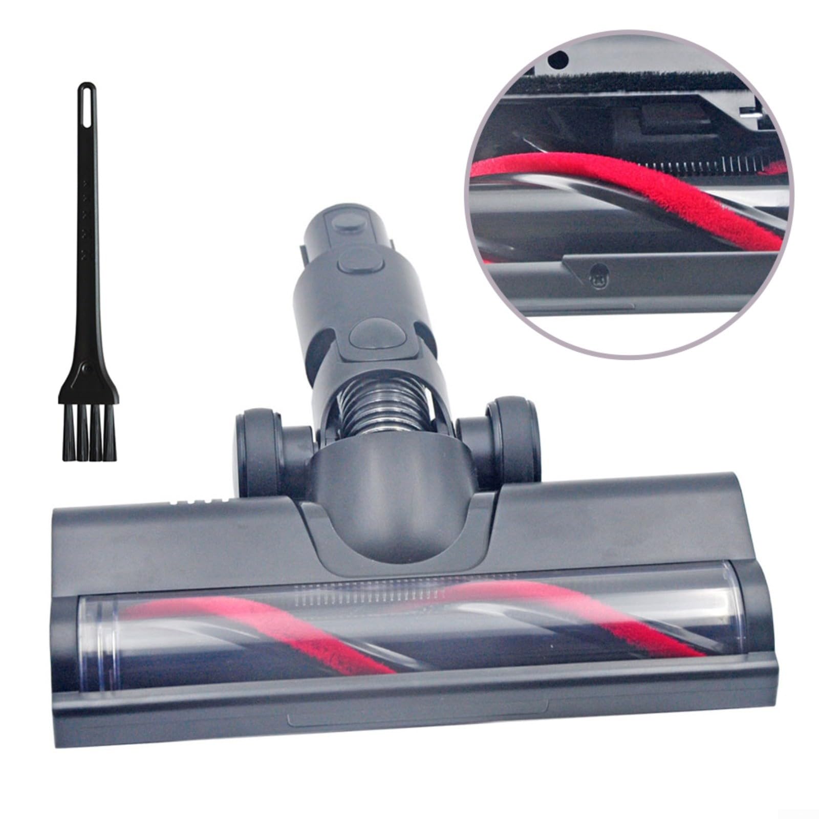 Cabezal de cepillo de suelo compatible con Dreame R10 R20 R30 para T10 para T20pro para T30 V11 V12S S10 Z10 Z20 V16S piezas de repuesto