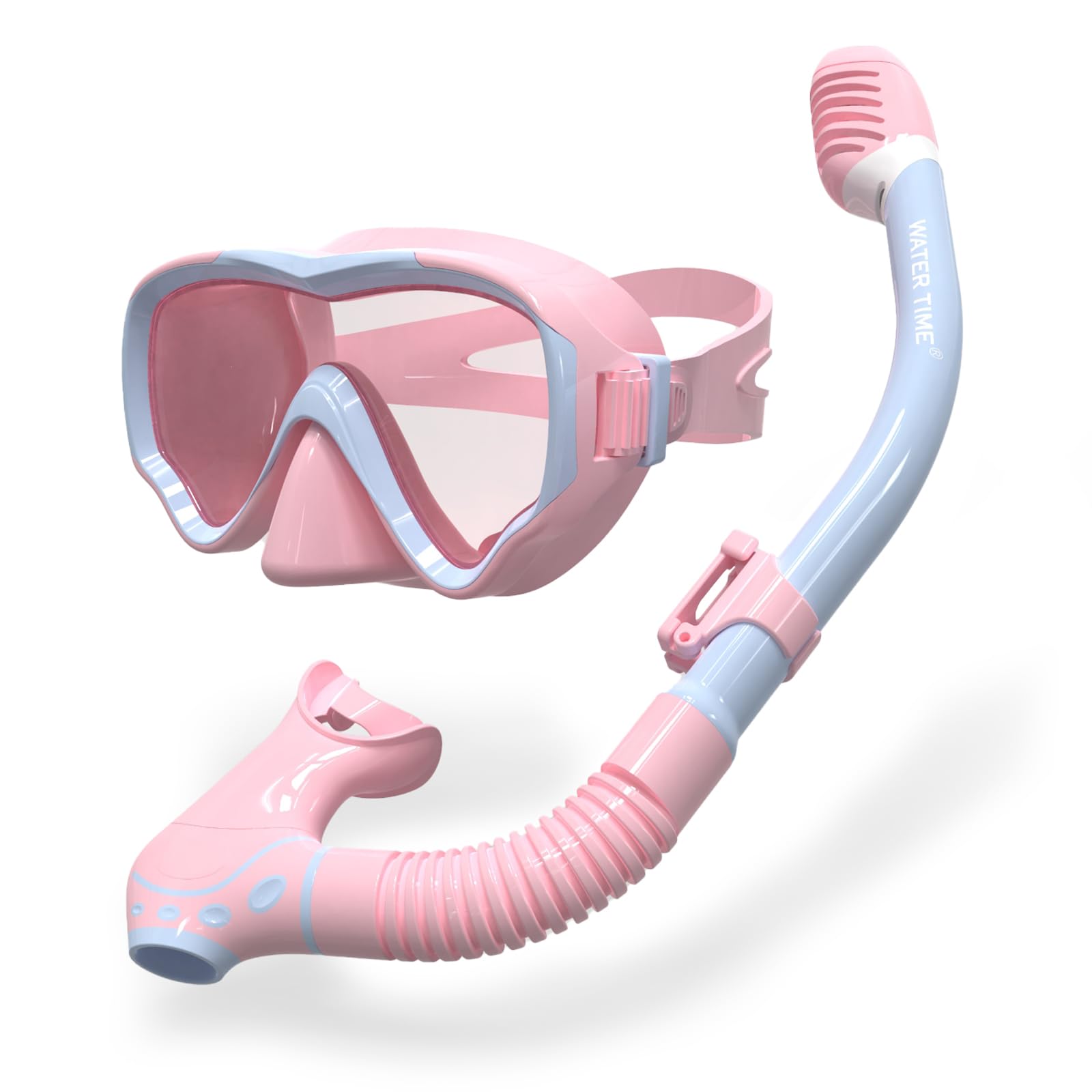 Watertime - Set di occhiali da snorkeling per bambini, unisex, per bambini, maschera subacquea