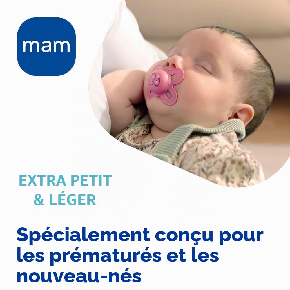 MAM Easy Start kit de démarrage 0+, unique d’autostérilisation anti-coliques, blue-beige