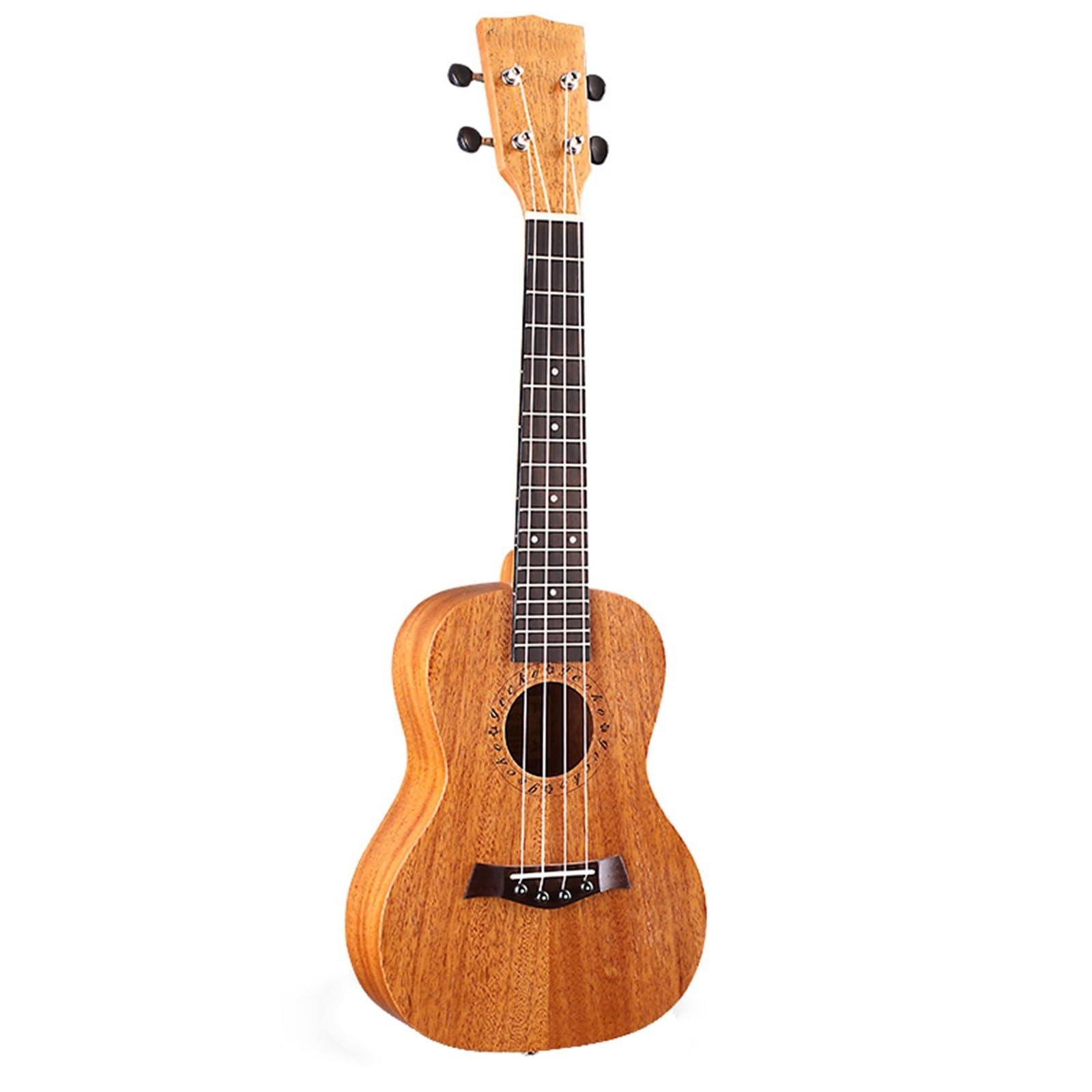 Guitarra Ukelele Hawaiana De Caoba De 23 Pulgadas De Entrada Profesional