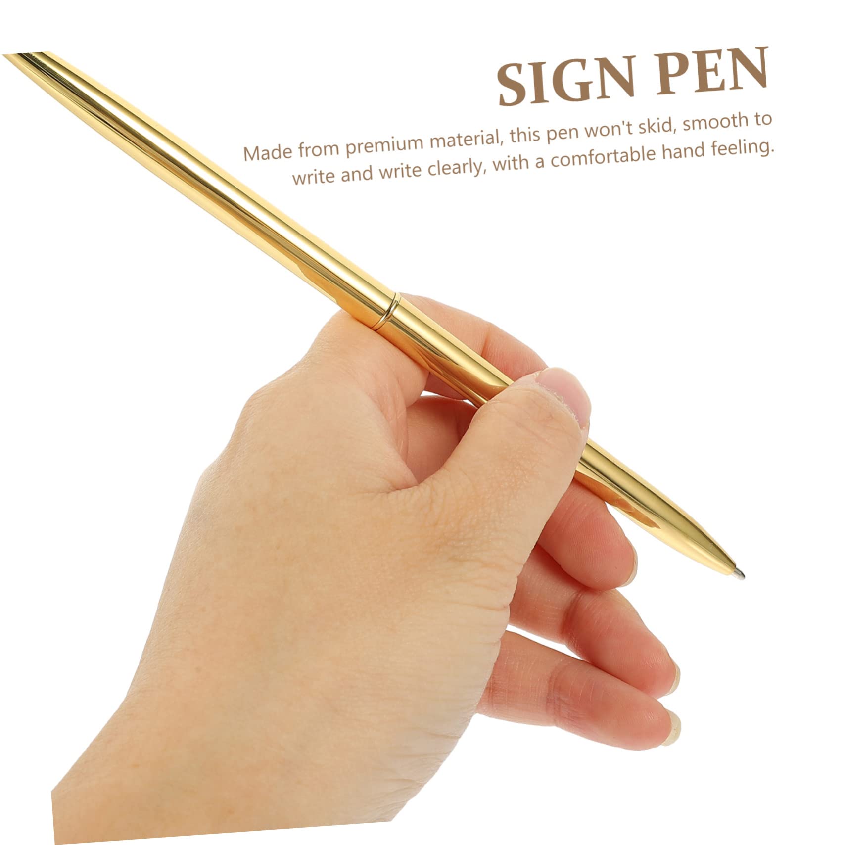 Operitacx 6pezzi Penna Sfera Decorativa Professionale Per Ufficio e Hotel Di Penne Firmare Eleganti Per Banche e Scrivanie Design Unico e Scrittura