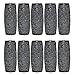 Hsthe Sea Lot de 10 rouleaux de rechange minéraux extra grossiers Scholl Velvet Smooth Pedi Recharges de tête de rouleau de rechange pour rouleaux de recharge Scholl Velvet Smooth Callus Remover, bleu