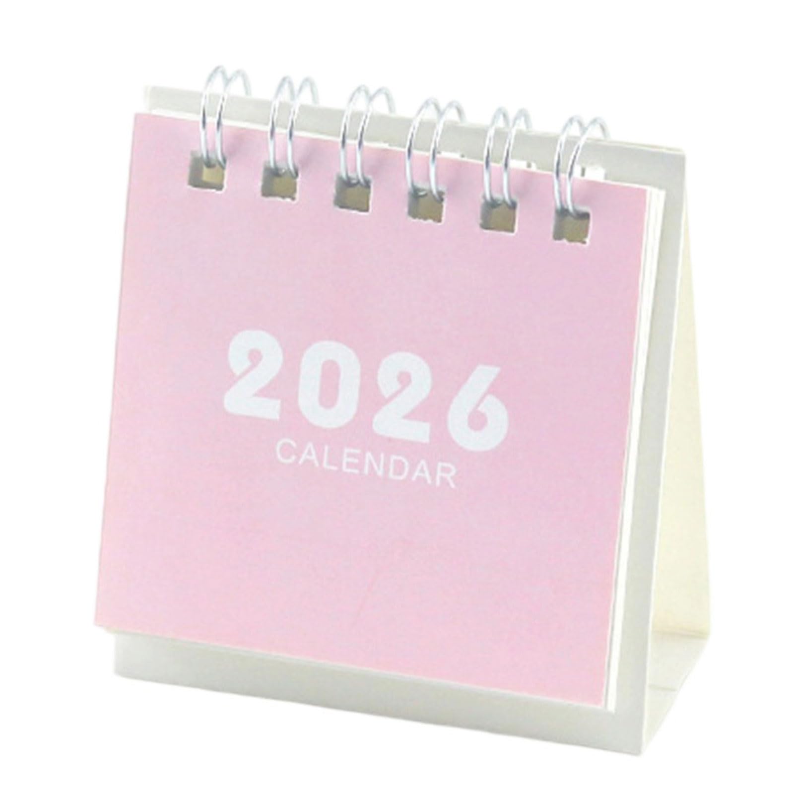 Yanwuwa B 2026 Desk Calendar 17 Month Referances Runs From Aug 2025 To Dec 2026 Tabletop Monthly Calender For Plans Notes Desk Planner