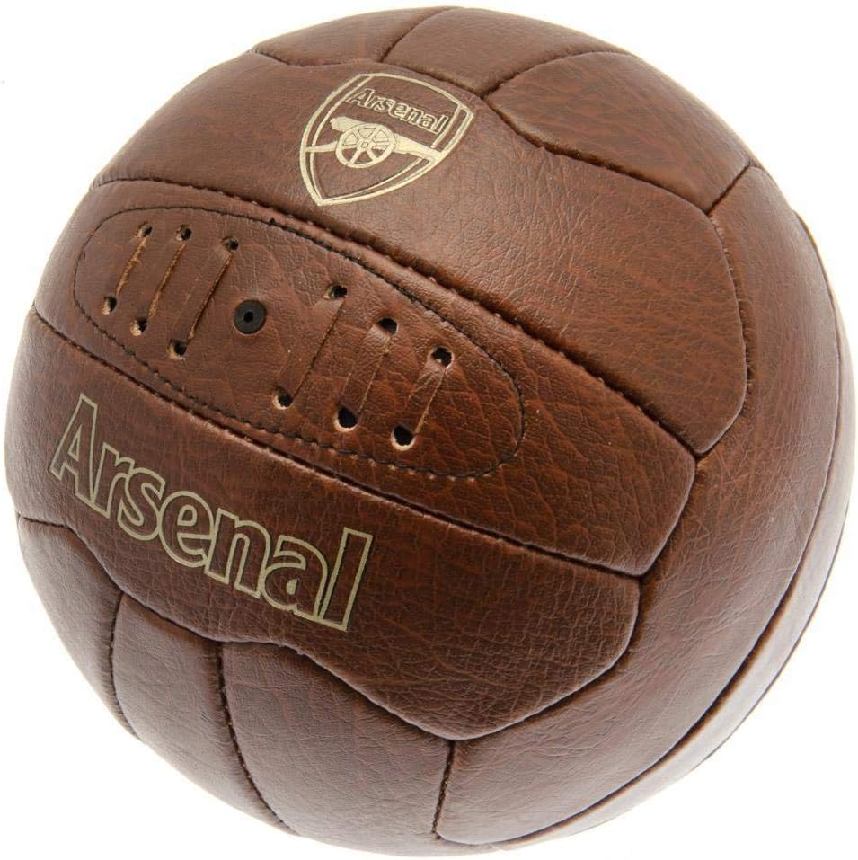 Arsenal FC Heritage Football (5) (Brown/Gold)