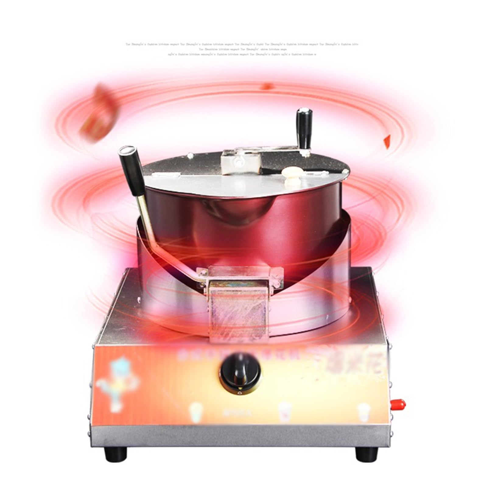 fabricante de palomitas de maíz Máquina comercial de palomitas maíz con gas, eléctrica, mini máquina manivela, totalmente automática para uso familiar