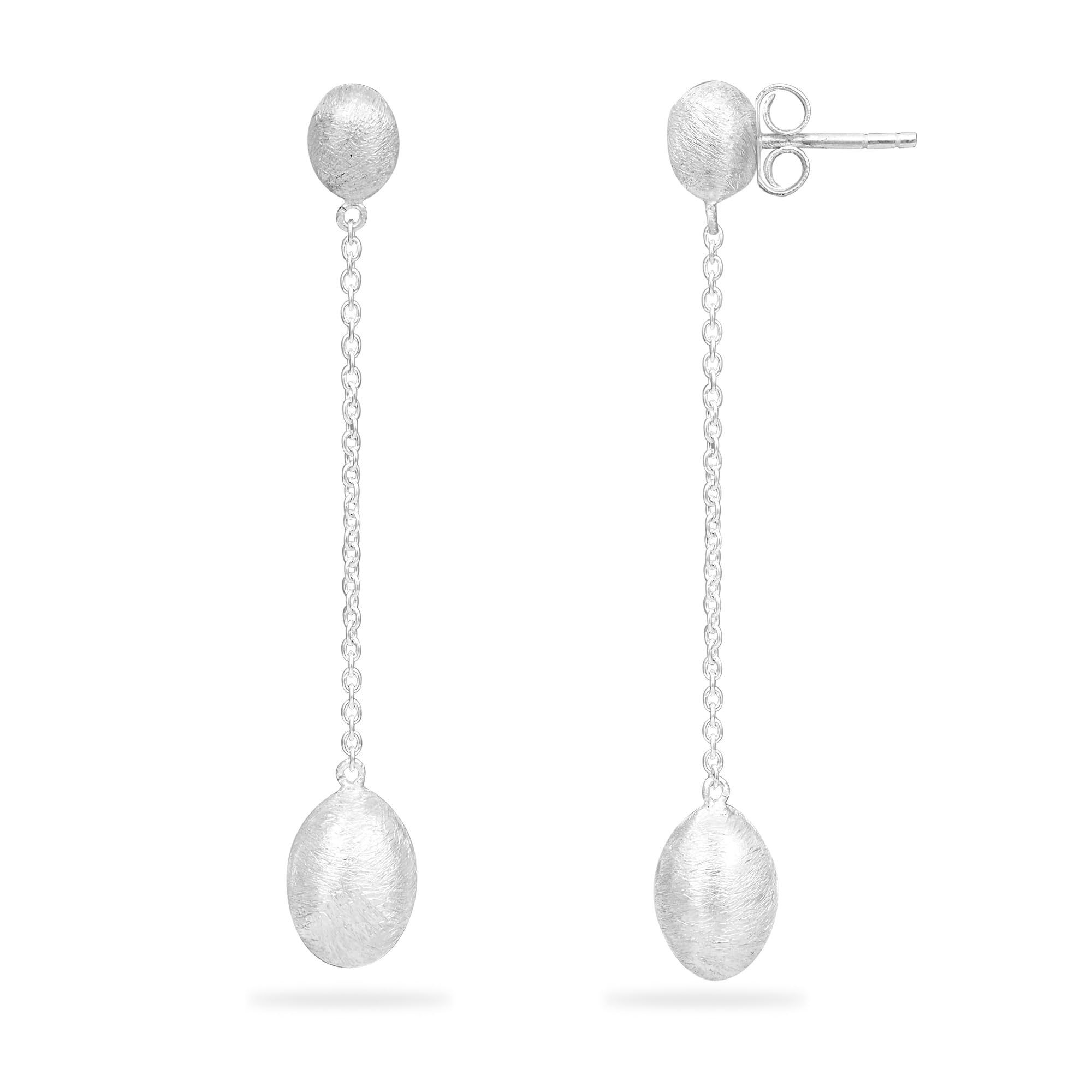 OVANA Pure 92.5 Sterling Silver Orb Dangle Earrings | Classic Earrings For Women | Gift for Sister Bhabhi | Gifts for Women and Girls | 925 Hallmarked (B0CPHWS55N) Amazon Price History, Amazon Price Tracker