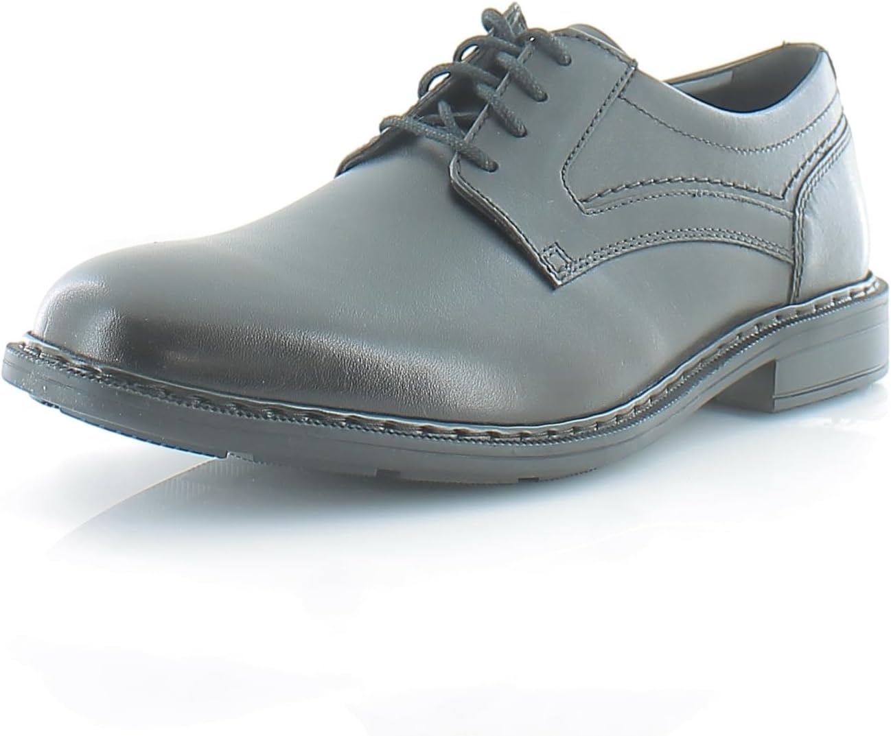 Rockport Men's Tanner Plain Toe Oxford Black Full Grain Leather 11.5 M