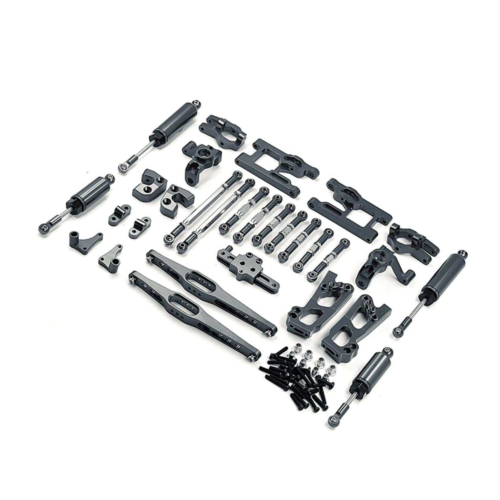Model Części metalowe Wahacz C, do siedzenia, układu kierowniczego, do siedzenia, zestaw części do samochodów RC, do WLtoys, 12428 12423 12427 Części do samochodów RC FY-01 02 03 Zdalny amorty