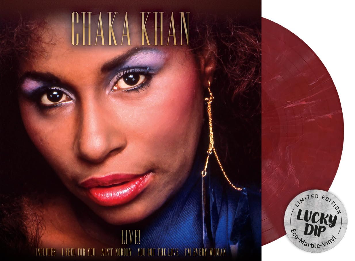 Chaka Khan Chaka Khan Live (lucky Dip Marble Vinyl) LP New 5712192004401